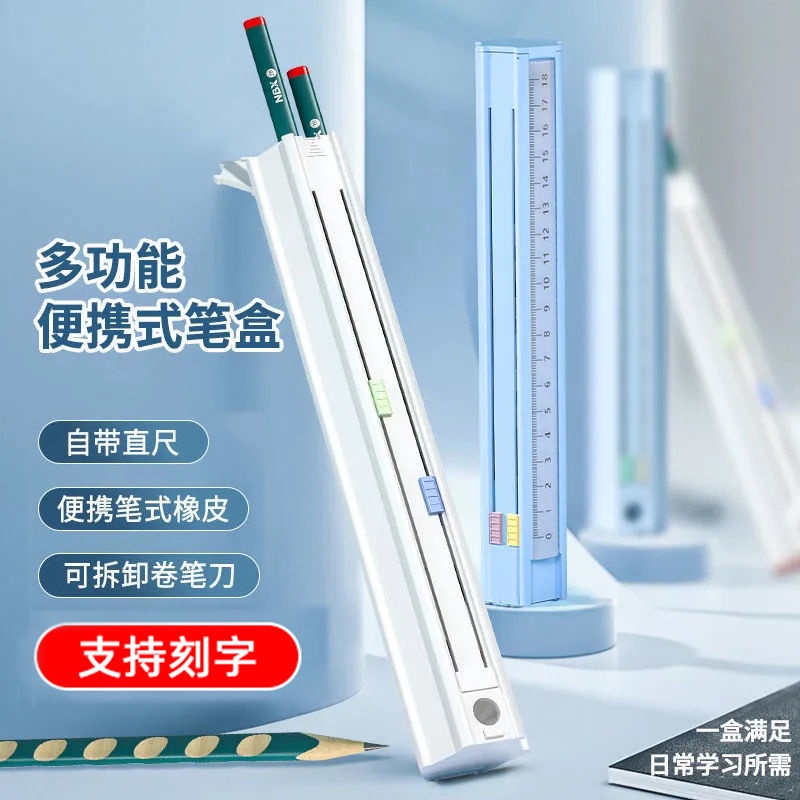 Hộp Đựng Bút Hình Trụ Lục Giác Đa Năng Tiện Dụng Cho Học Sinh
