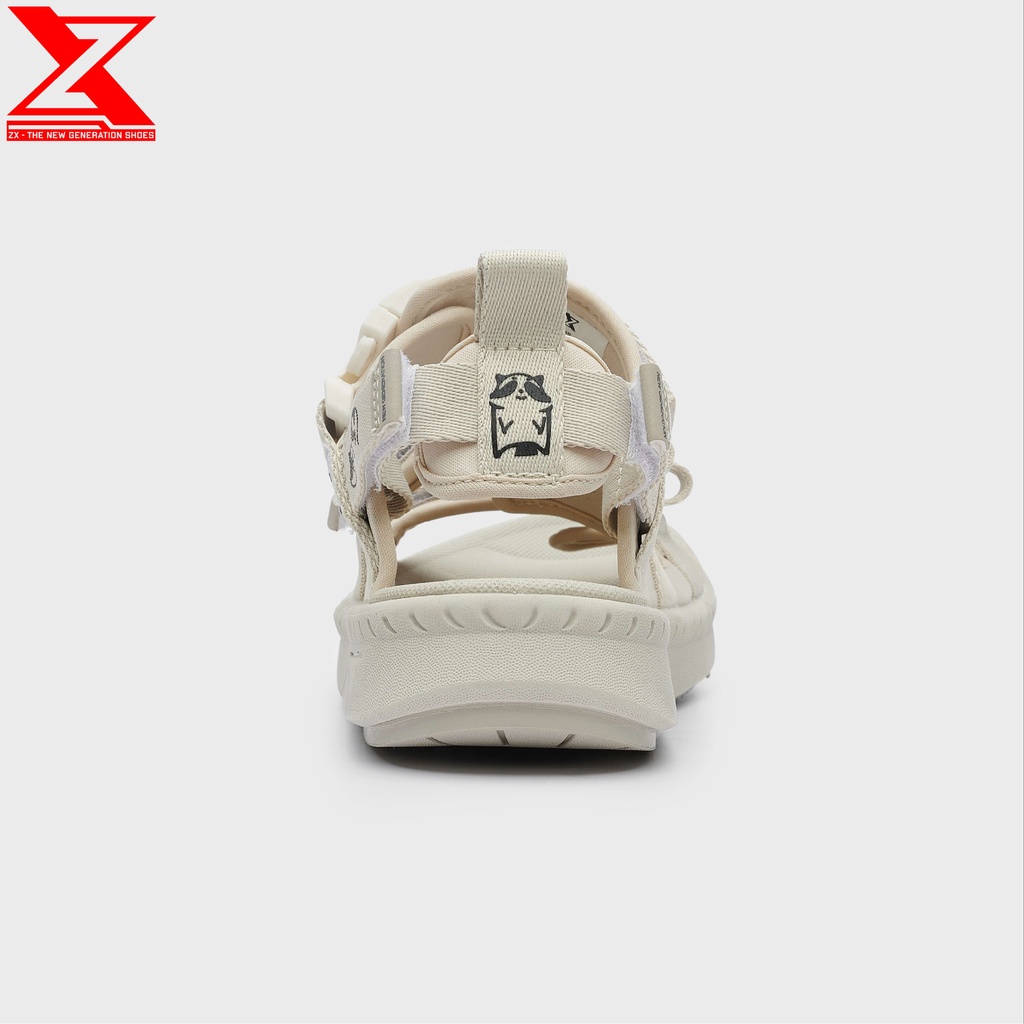 Giày Sandal ZX 3715 Raccoon Cream công nghệ Phylon cao cấp, dép xăng đan quai sau tháo rời