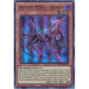 Thẻ bài Yugioh - TCG - Destiny HERO - Denier / BODE-EN018'