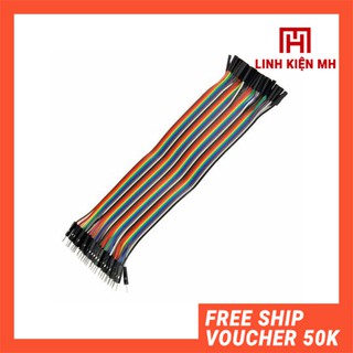 Dây Nối 40P 20CM Cắm Board Test, Câu Mạch