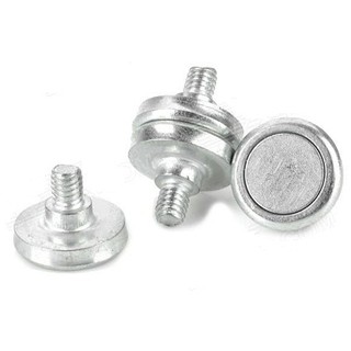 ỐC NAM CHÂM TẤM MODULE LED (4 Ốc, 4 Miếng nam châm)