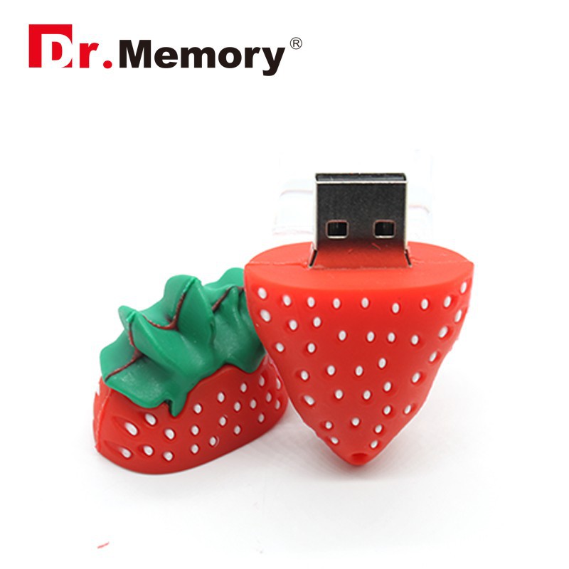 Usb Hình Dâu Tây Bằng Silicone
