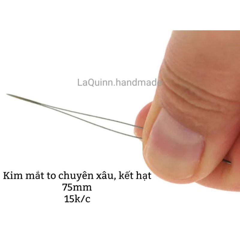 Kim chuyên xâu, kết, thêu hạt nhiều kiểu