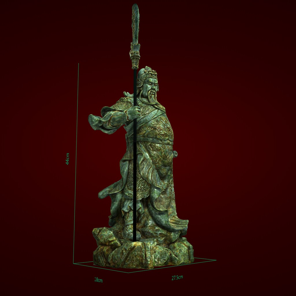 Tượng Quan VânTrường- Xưởng E3D-Quan Công quà tết ý nghĩa - QC 044