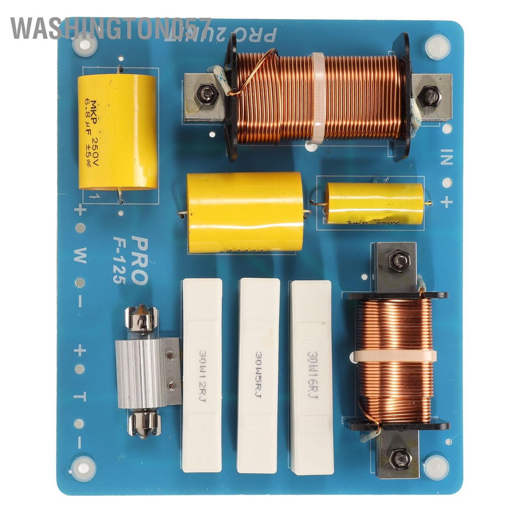 Có thể bán buôn 2 Way Crossover 800W Bộ phân tần Treble Bass tối đa chuyên nghiệp cho Loa hội nghị sân khấu ngoài trời Washington057 Hàng giao ngay