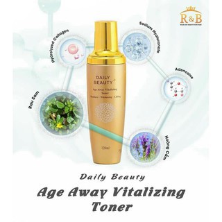Nước hoa hồng Hàn Quốc R&B Daily Beauty Age Away Vitalizing toner 120ml