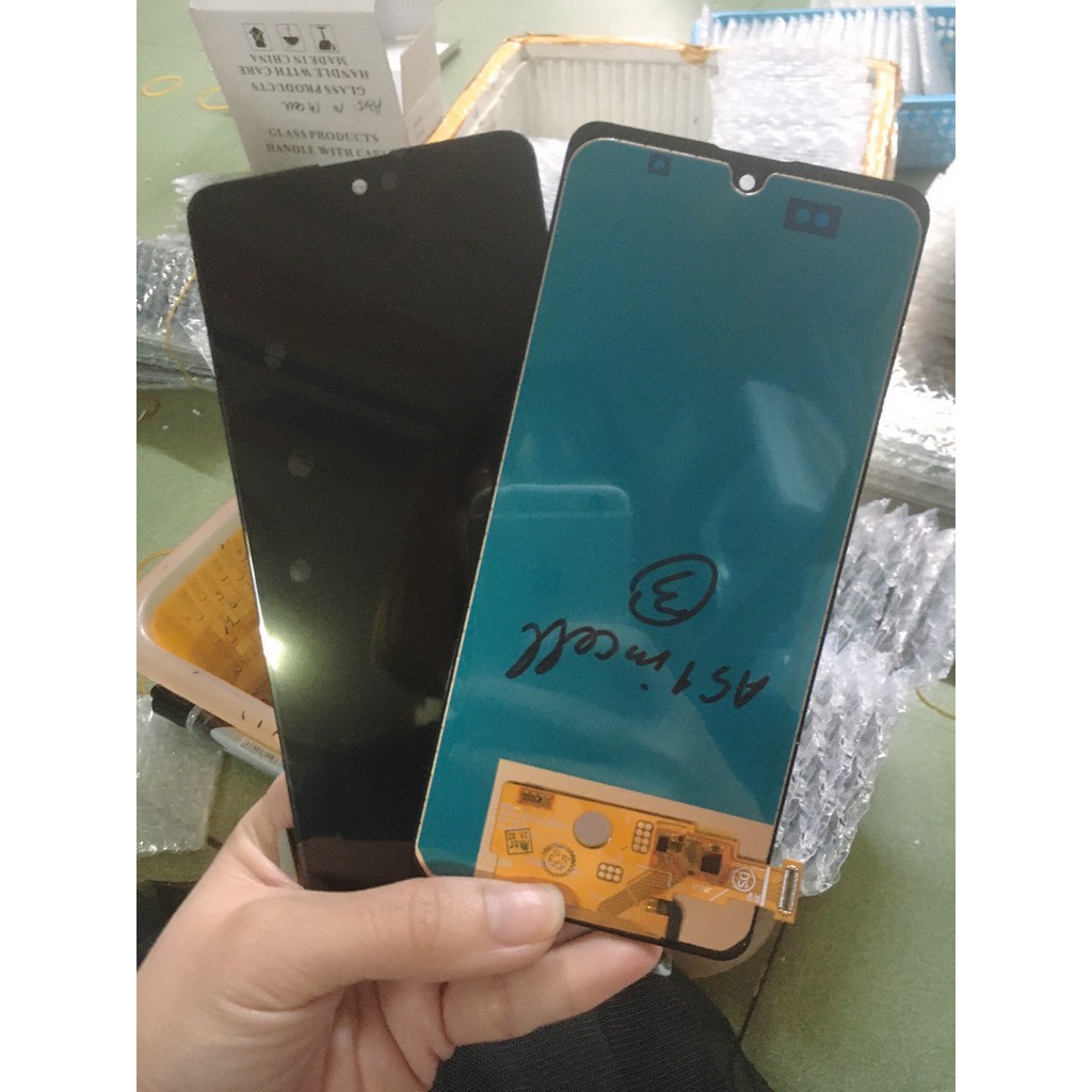 Màn hình Samsung Galaxy A51 2019 / SM - A515 - Màn Hình Nguyên Bộ Incell Cảm Ứng Liền Kính, Màu Đen