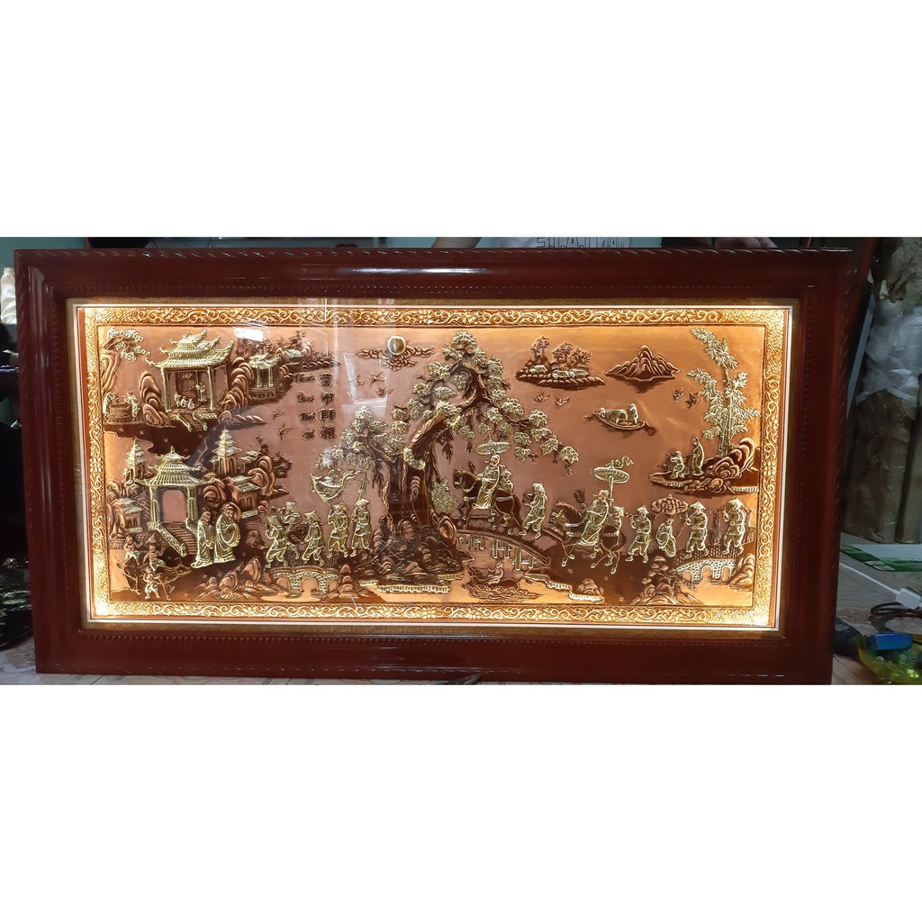 Tranh đồng Vinh Quy Bái Tổ