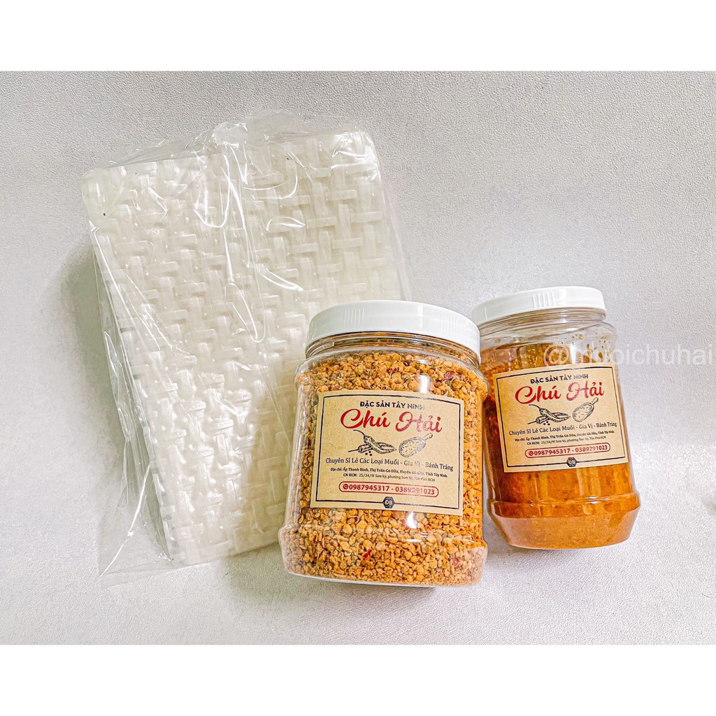 Combo 180: muối sốt Tây Ninh Chú Hải siêu cay