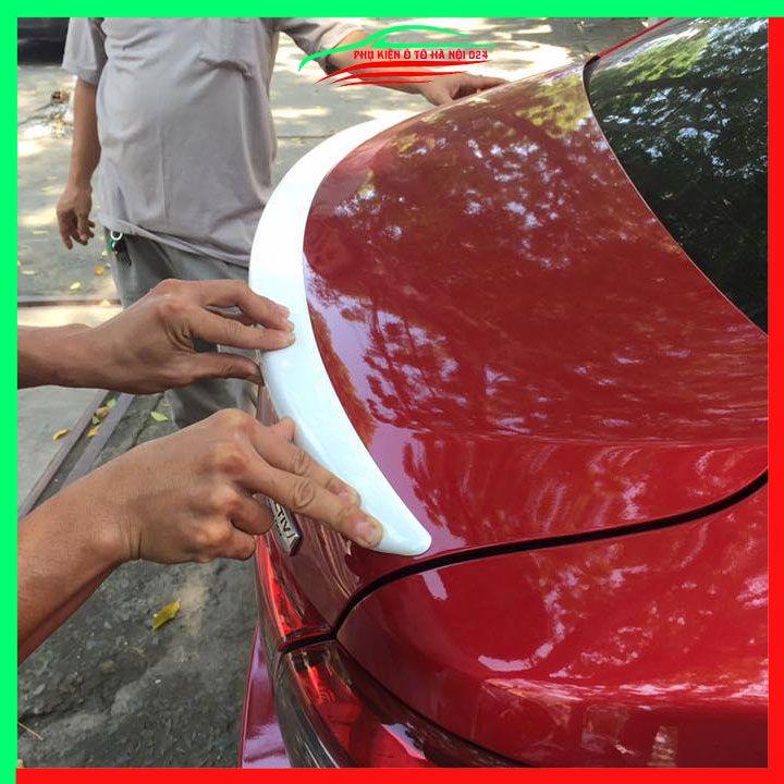 Đuôi gió sau xe liền cốp Mazda 3 2015-2019 Sedan hàng mộc chưa sơn