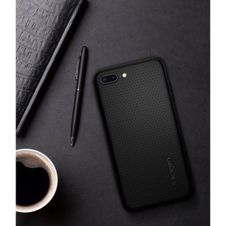 Ốp lưng iPhone 8 Plus/ 7 Plus Spigen Liquid Air Armor(Đen)