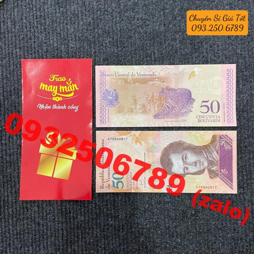 Tiền Hình Con Mèo Venezuela Lưu Niệm Lì Xì Tết 2023 - TẶNG KÈM BAO LÌ XÌ