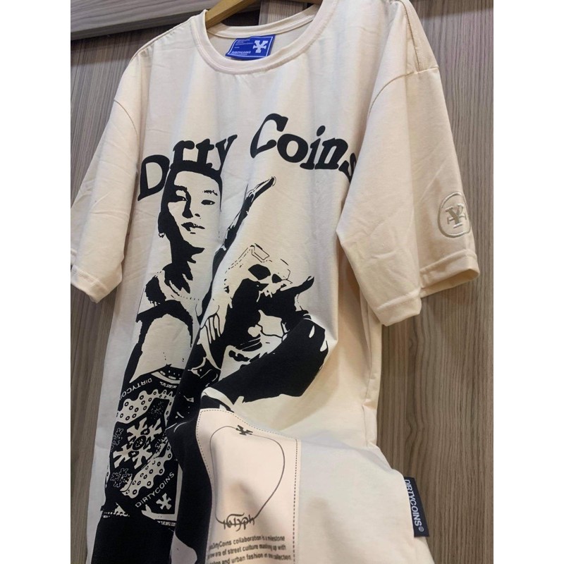 Áo thun tay lỡ Dirty coins 16Typh áo phông vải cotton nam nữ unisex Full tag Kun Shop | BigBuy360 - bigbuy360.vn
