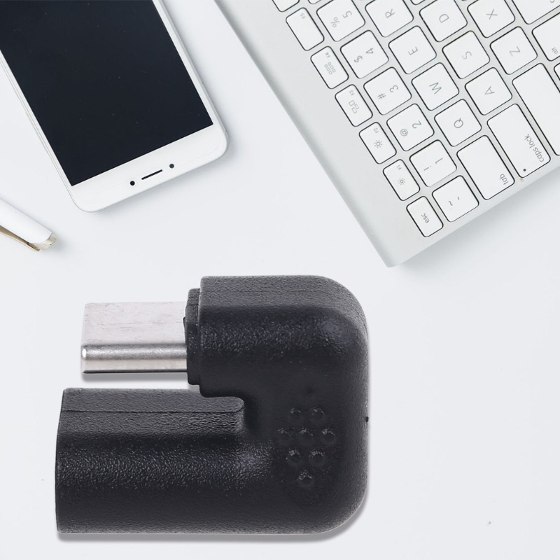 Đầu Chuyển Đổi Usb Type C 180 Độ Sang Micro Usb Cho Điện Thoại / Máy Tính Bảng