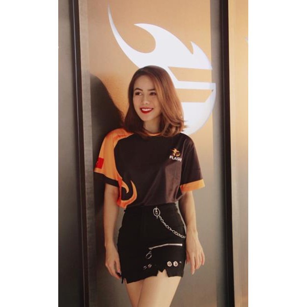HOT - 🖤 TEAM FLASH BLACK JERSEY 🖤 ÁO ĐẤU TEAM FLASH 🖤 /gia tốt nhất