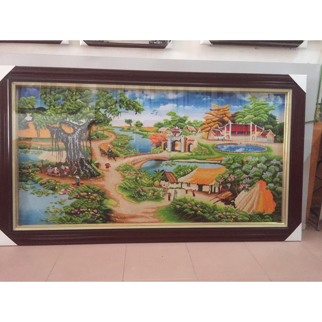 Tranh lụa vải cao cấp