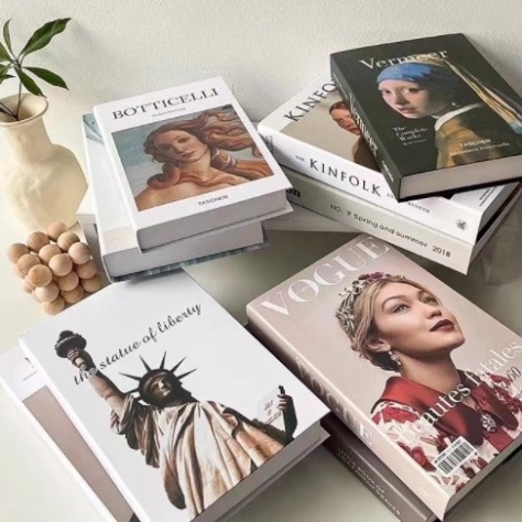 SÁCH GIẢ như thật decor chụp ảnh, trang trí shop, phòng mẫu, kệ sách