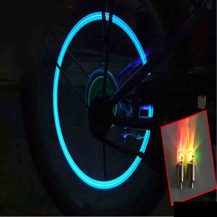 Đèn Led gắn van xe máy,xe đạp,oto