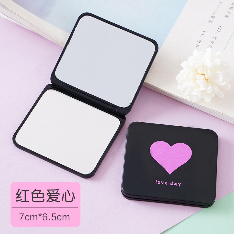 Gương mini vuông - tròn cực cute
