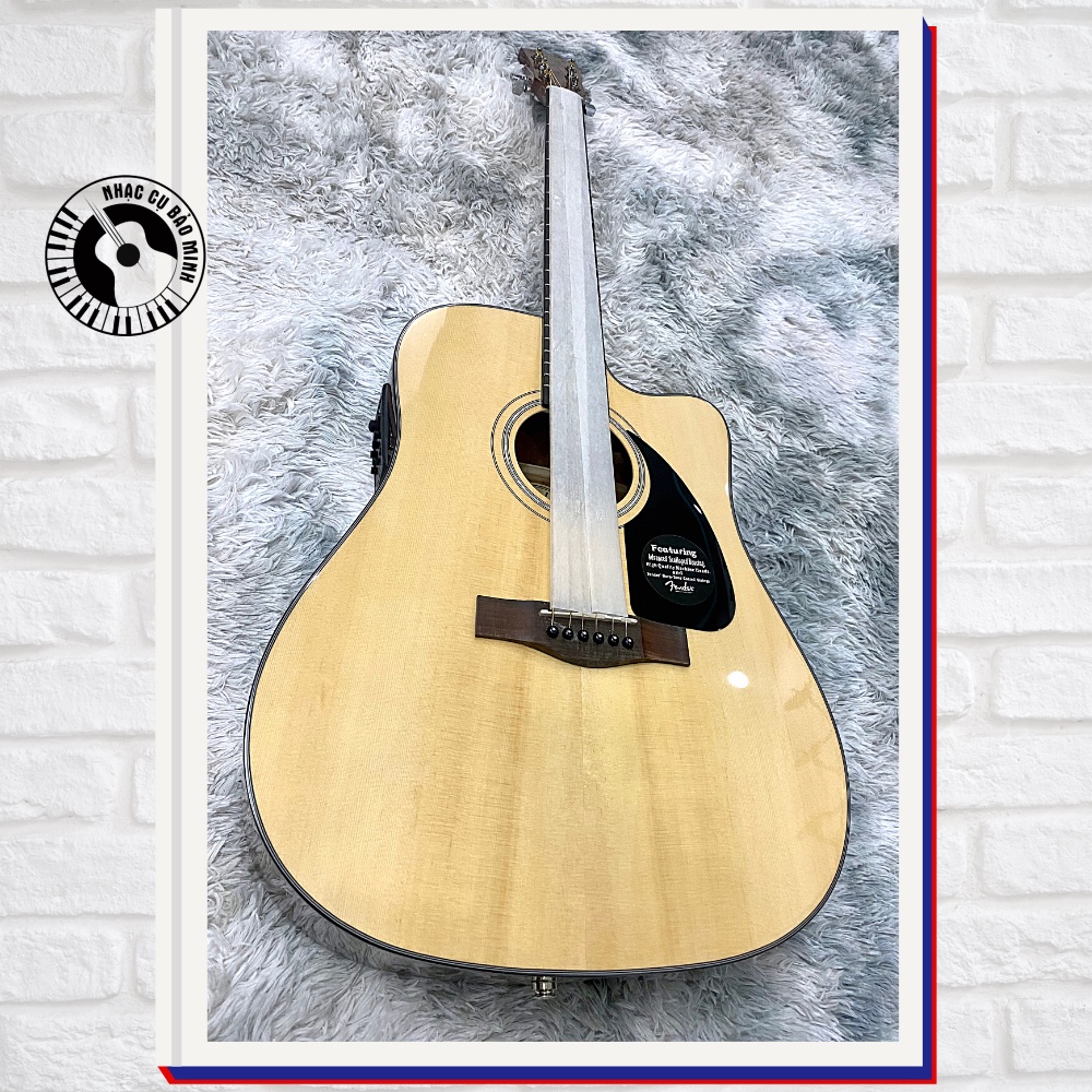 Guitar acoustic Fender CD-60 full gỗ gắn sẵn EQ Fishman. Tặng kèm phụ kiện guitar