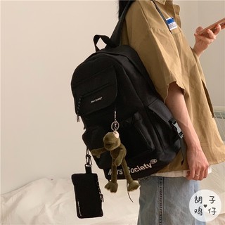 [ORDER] Balo ulzzang nhiều ngăn tặng kèm túi nhỏ và móc khoá