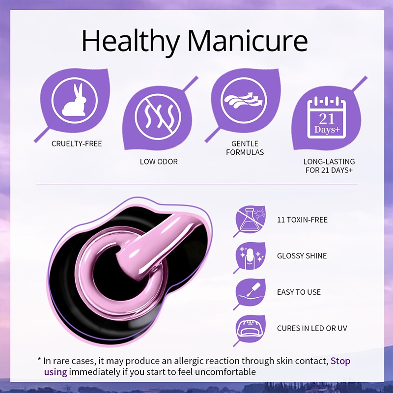 Set 36 gel sơn móng tay UR SUGAR nhiều màu sắc khác nhau thời trang 7ml