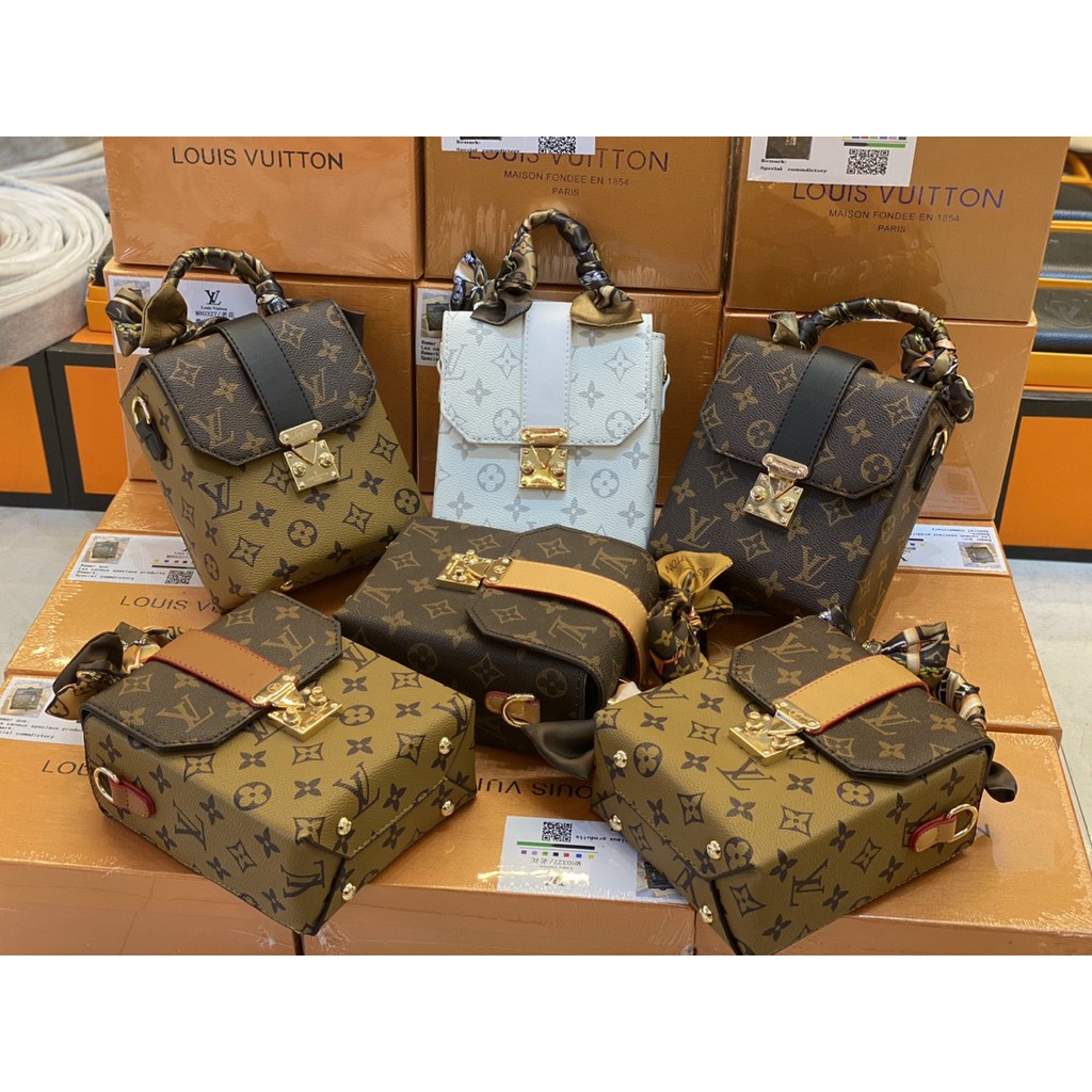 Túi LV cốp dáng hộp đứng [Size 13x17]