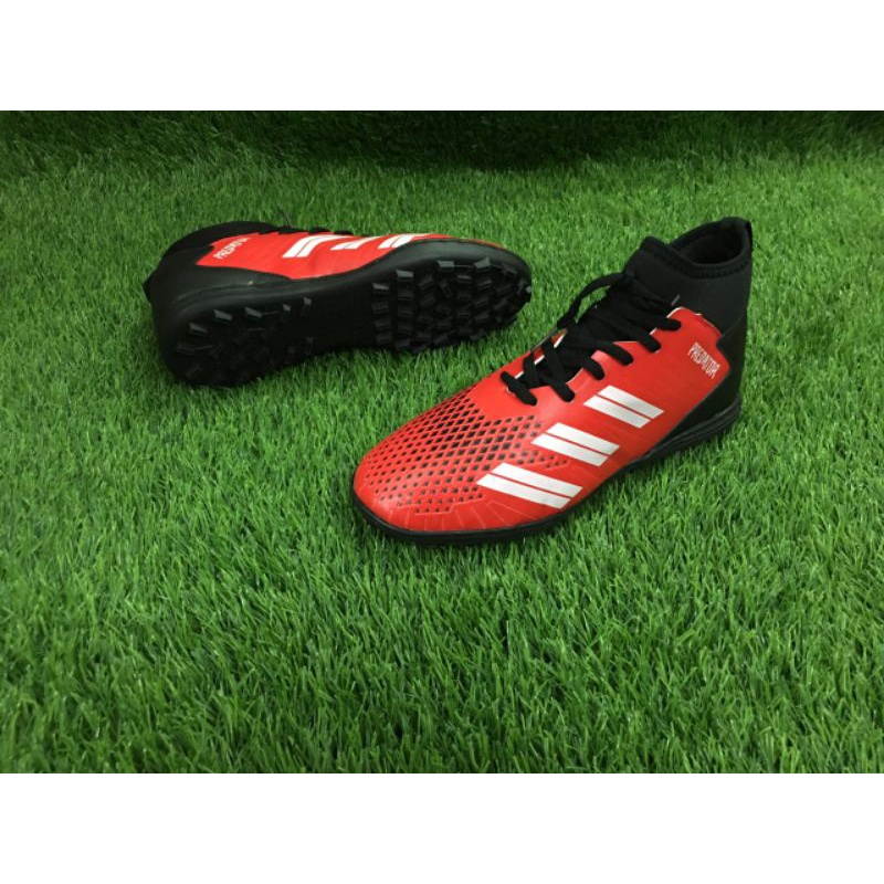 Giày đá bóng sân cỏ nhân tạo Pratertor cao cổ 2021 -Khâu kín đế tặng kèm tất ( ảnh thật 100%)