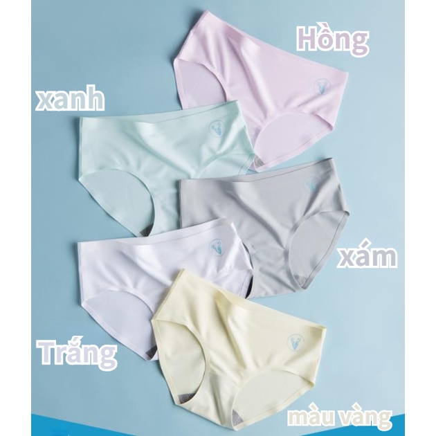 Đồ lót lụa băng cho bé gái thời kỳ phát triển liền mạch, bé gái, trung học, quần đùi tam giác lớn cho trẻ em, học sinh và trẻ em mùa hè mỏng