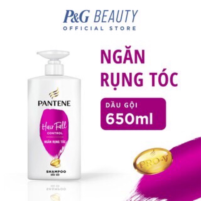 Dầu xả (Dầu gội) tóc ngăn rụng tóc Pantene Pro-V Conditioner Hair Fall Control 650ml ( mẫu mới)