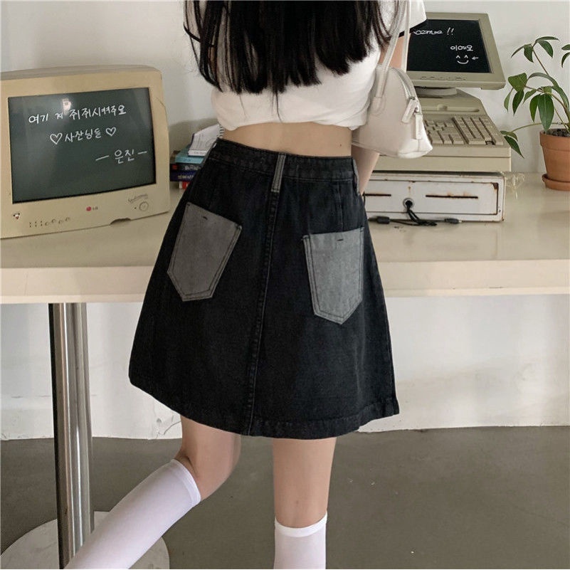 Chân Váy Denim Thiết Kế Độc Đáo Thời Trang Mùa Hè Quyến Rũ Cho Nữ