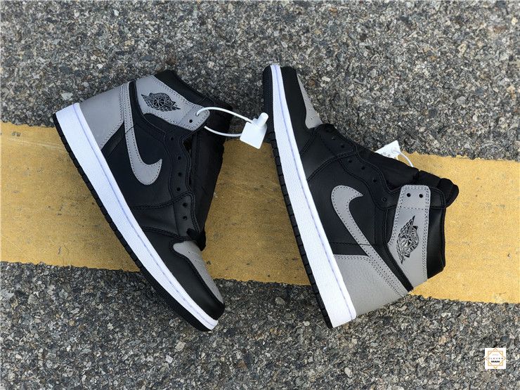 (FREESHIP+FULLBOX) Giày Thể Thao Sneaker AIR JORDAN 1 Retro High Shadow đen Gót Xám Cổ Cao Clever Man Store