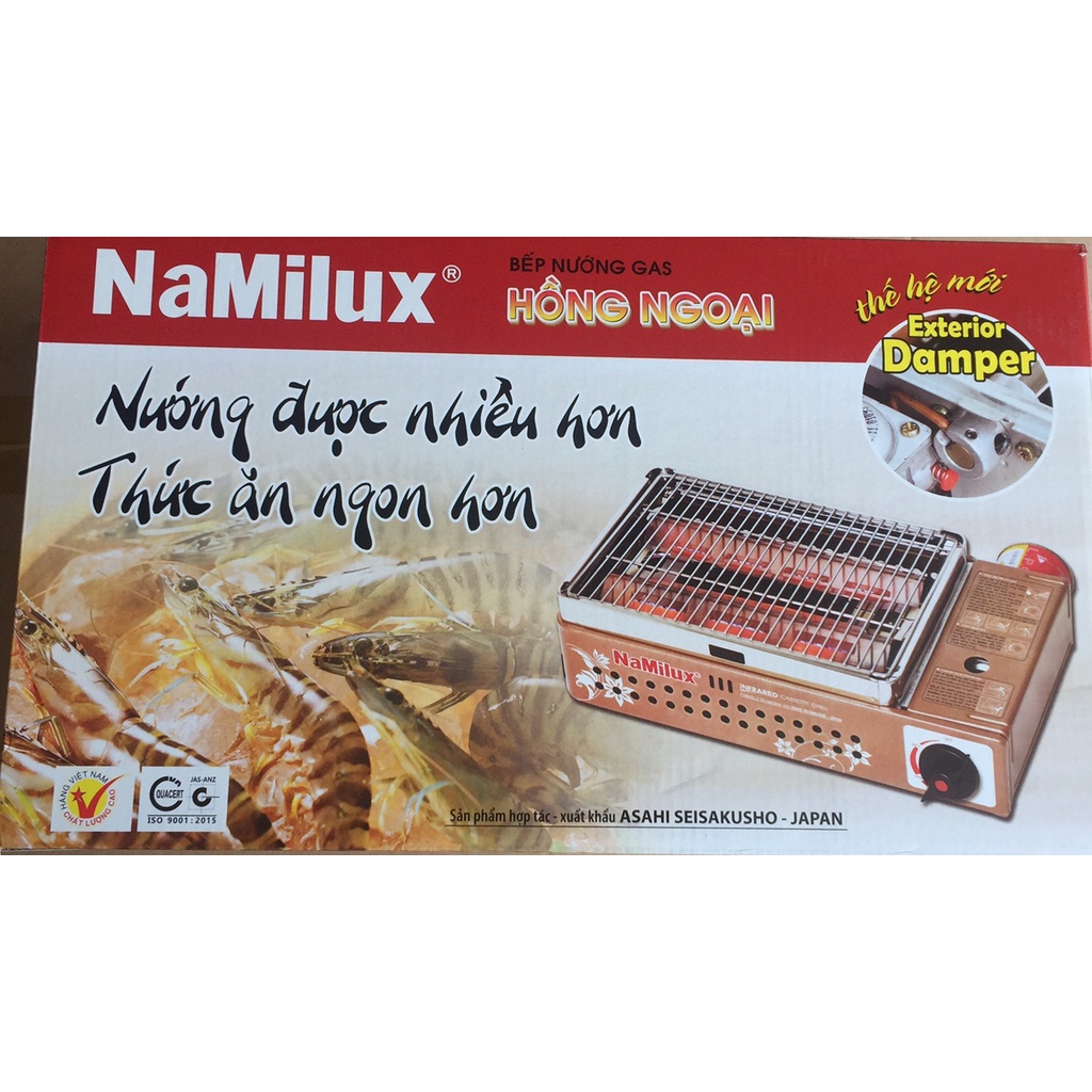 Bếp nướng gas mini hồng ngoại Namilux Na-24N