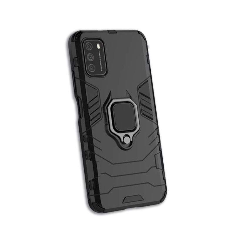 Ốp Xiaomi Poco X3 M3 F3 GT Pro NFC Mi 11i 8 Pro EE Note 7 8 K20 9T Ironman Kèm Iring Xoay 360 Chống Sốc Cao Cấp Handtown