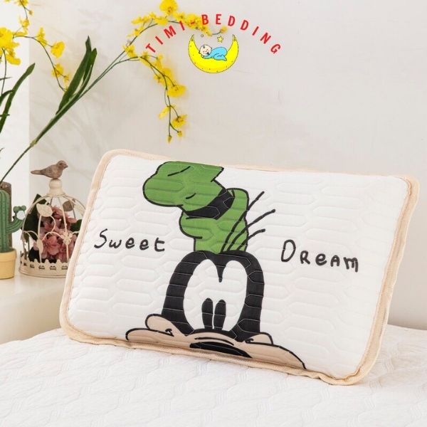 Vỏ gối cao su non hoạt hình disney cho bé gối cho bé sơ sinh – Gối nằm cho bé - Timibedding