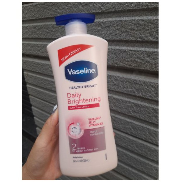 Sữa Dưỡng Thể Sáng Da Vaseline Healthy Bright Daily Brightening Body Lotion 725ml