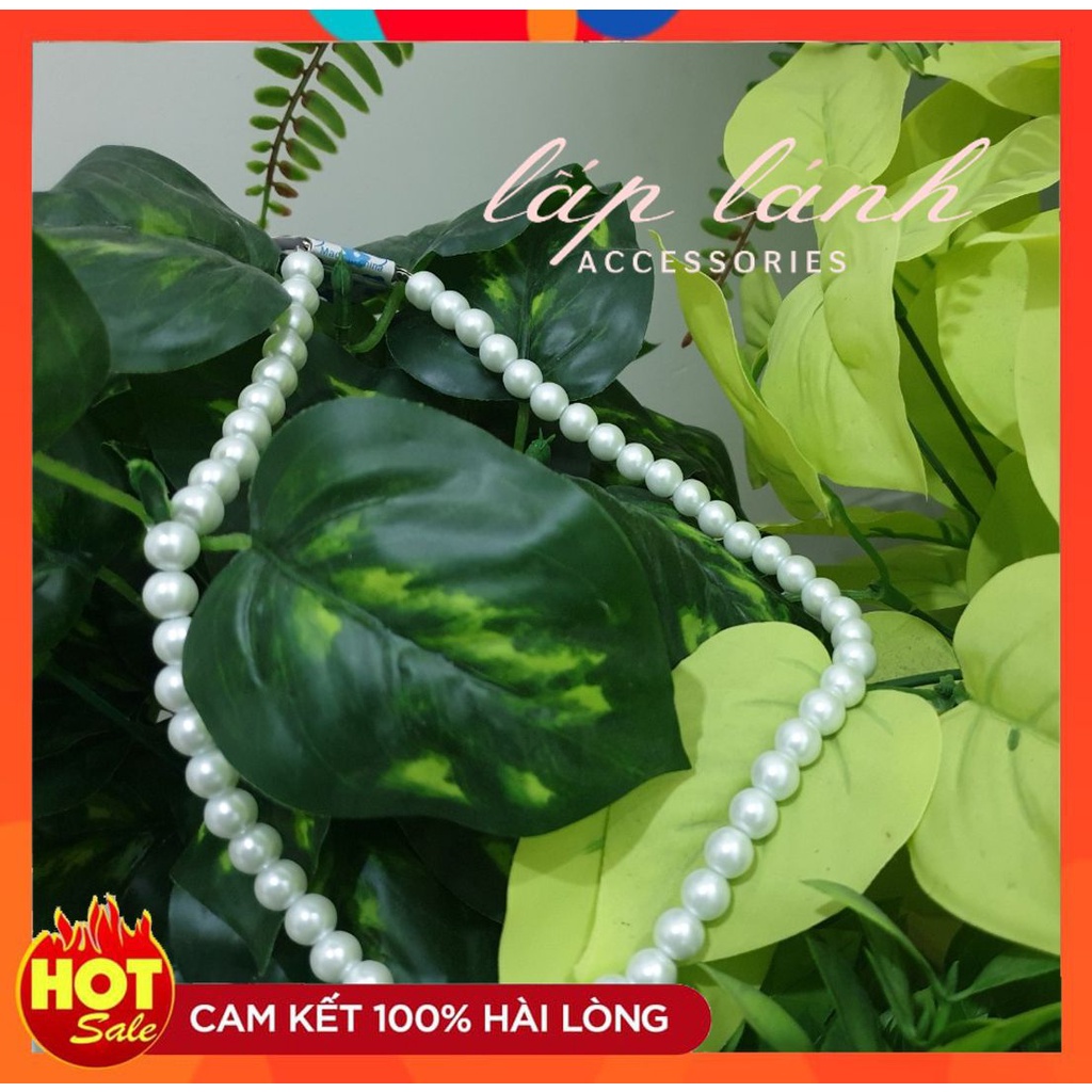 [HOT] DÂY CHUYỀN VÒNG CỔ HẠT NGỌC NHÂN TẠO SANG TRỌNG PHONG CÁCH THỜI TRANG 214VCNTR