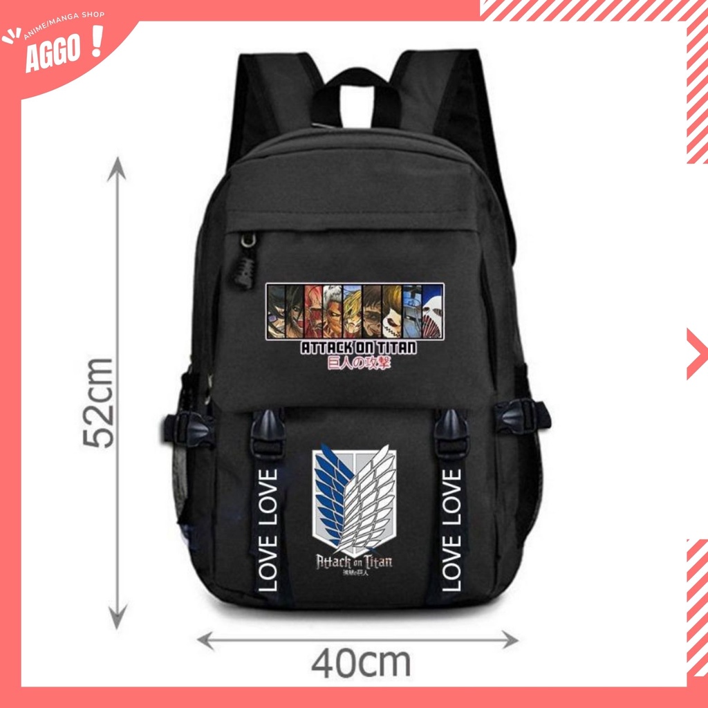 Balo Đi Học Anime Attack On Titan  Cực HOT
