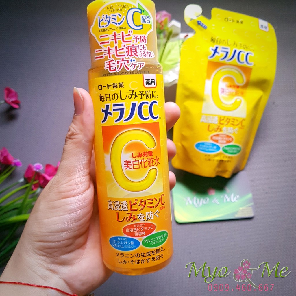 Nước hoa hồng Melano CC Vitamin C Nhật Bản - 170ml