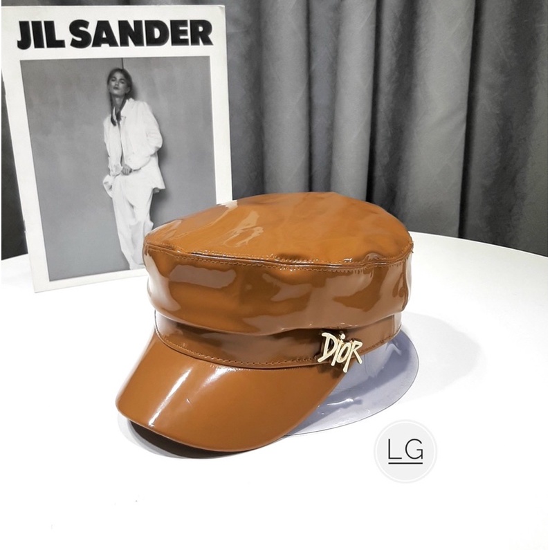 Mũ kepi dior da bóng