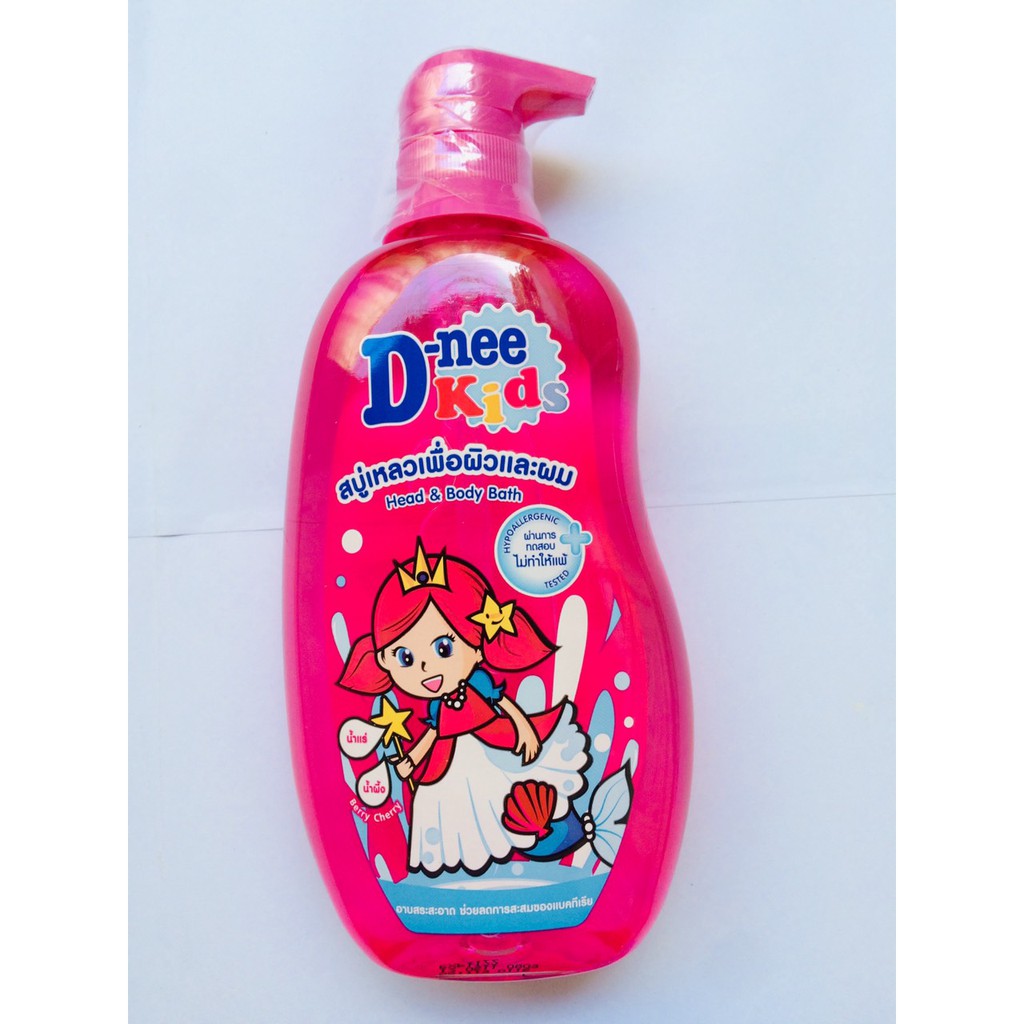 Sữa tắm gội Kid Dnee 400ml Thái Lan (đủ màu)
