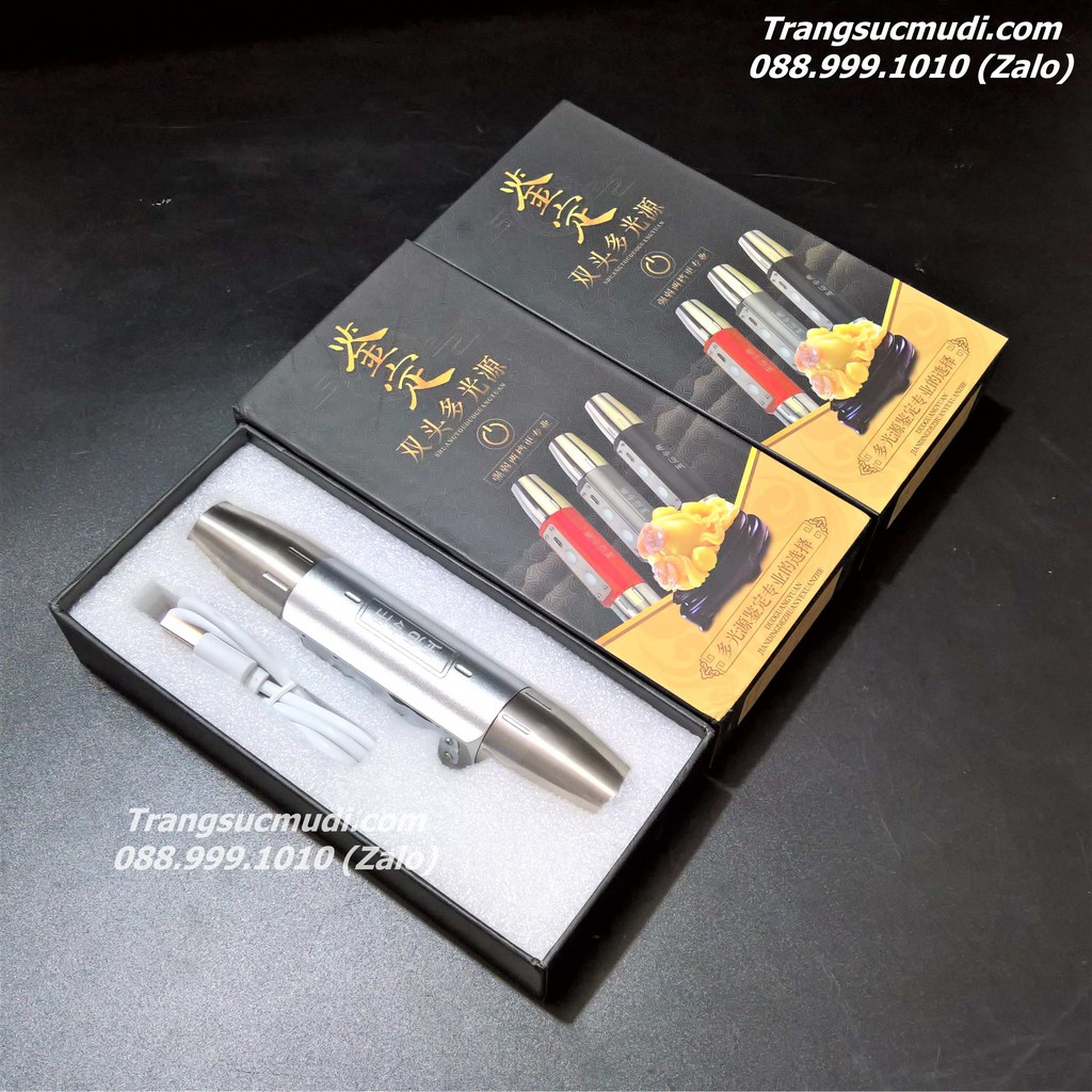 ĐÈN SOI ĐÁ QUÝ 3 MÀU LOẠI TỐT CỰC BỀN - CÓ 6 CHẾ ĐỘ ÁNH SÁNG