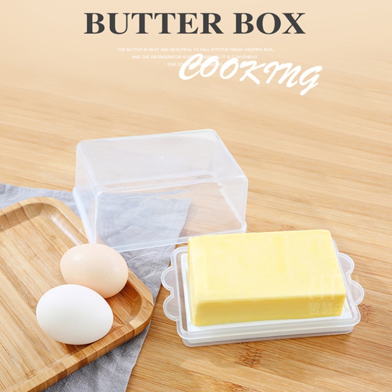 Khay Đựng Bơ / Phô Mai Kèm Nắp Đậy Tiện Dụng