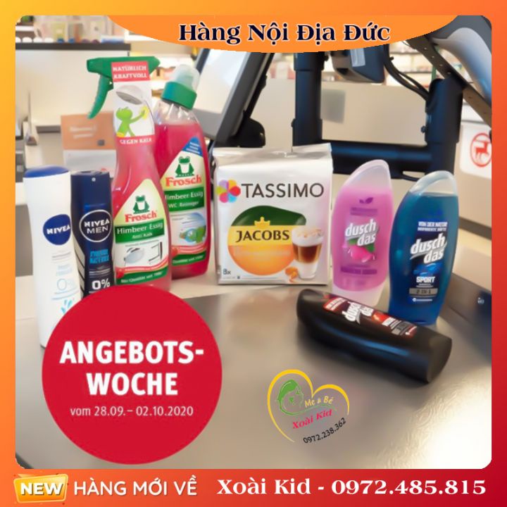 Sữa tắm gội 2in1 DUSCHDAS cho Nam và Nữ của Đức 250ml