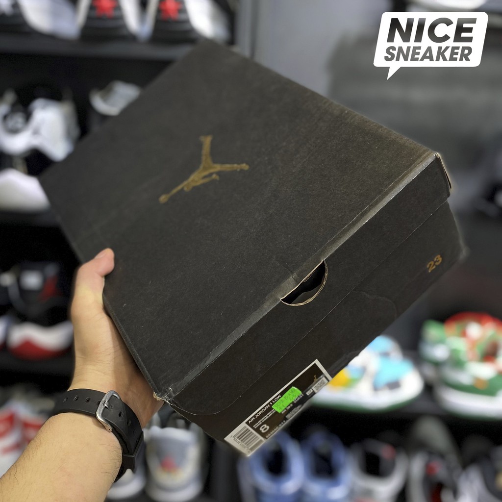 [ Nice Sneaker ] Giày sneaker jordan 1 low light smoke grey ( xám khói ) | Bản 1:1 .