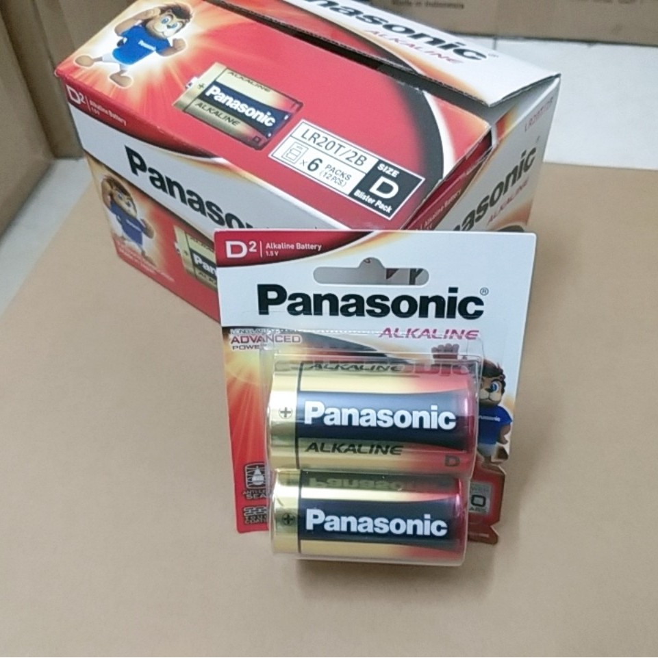[CHÍNH HÃNG]  Pin Đại Panasonic Ankaline 1,5V (LR20T)