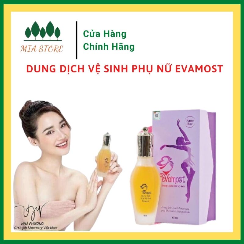 Dung Dịch Vệ Sinh Phụ Nũ Ngọc Trinh Dung Dịch Vệ Sinh Phụ Nữ Evamost Hồng Hào Và Se Kích Khô Thoáng Và Sạch Sẽ Vùng Kín