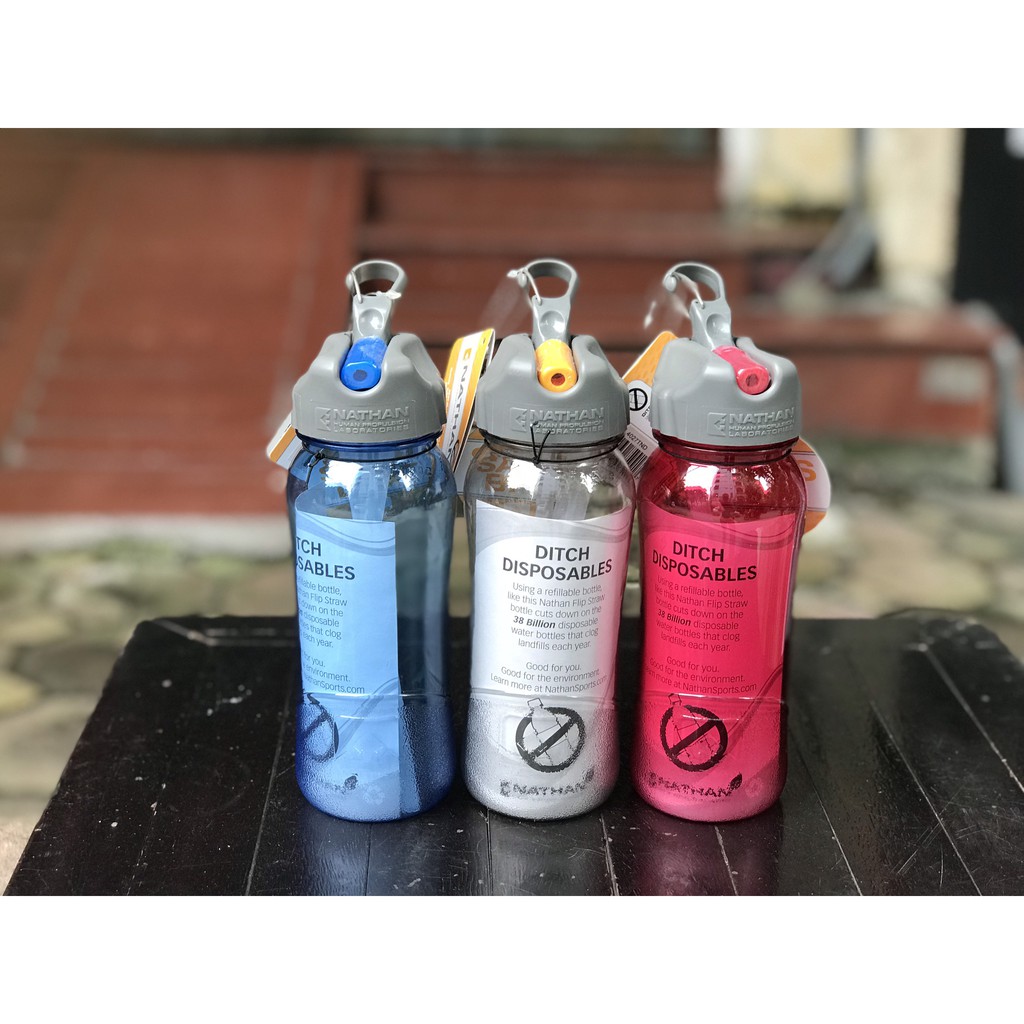 Bình đựng nước tập gym Nathan no BPA 700ML