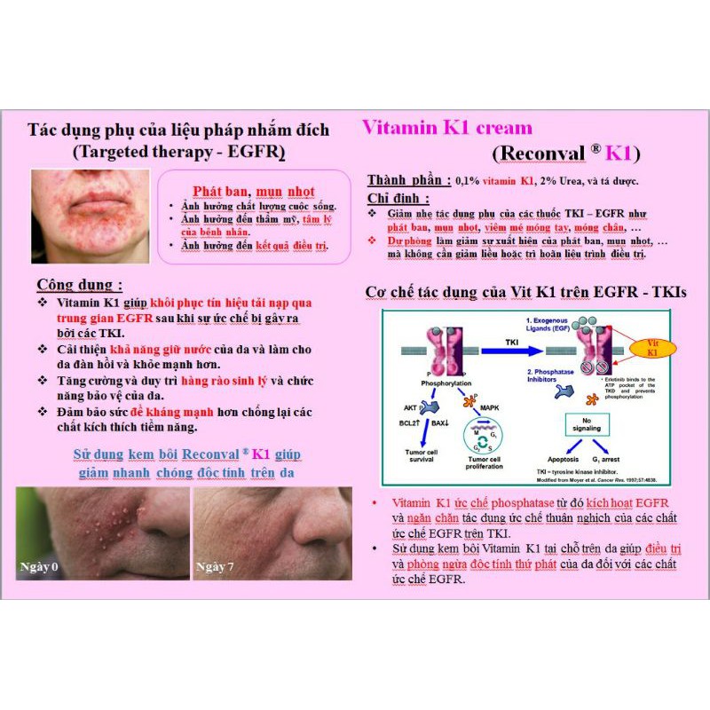 [Hàng chính hãng] Reconval K1 - Hỗ trợ làm giảm thiểu các vấn đề về da do các liệu pháp chữa tr ị ung thư | BigBuy360 - bigbuy360.vn