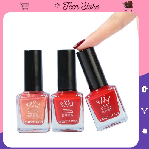 Sơn Móng Tay Fairy's Gift Nhiều Màu Sắc Lấp Lánh 15ml Teen Store TS11517